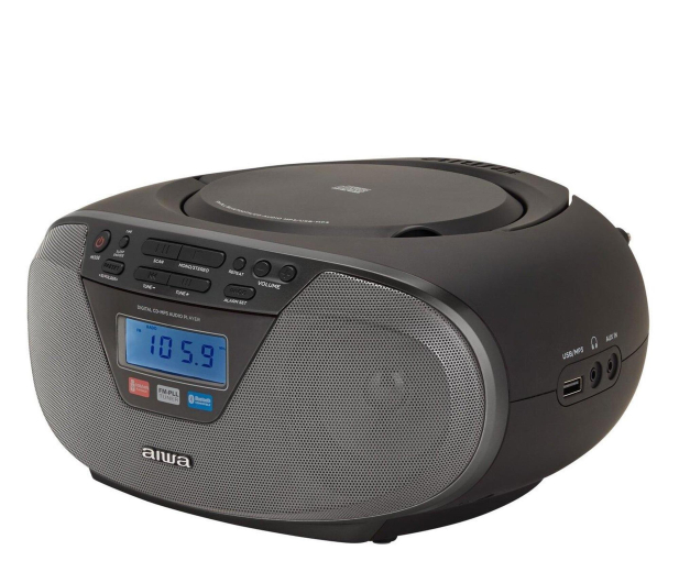 AIWA AIWA boombox BBTU-400BK CD/FM RDS/USB/BT czarny - 1515107 - zdjęcie 2